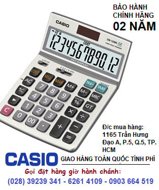 Casio DW-120MS, Máy tính tiền Casio DW-120MS loại 12 số Digits chính hãng| ĐẶT HÀNG